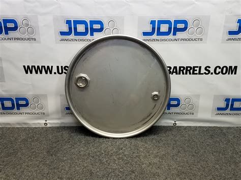 55 Gallon Stainless Steel Drum Lid