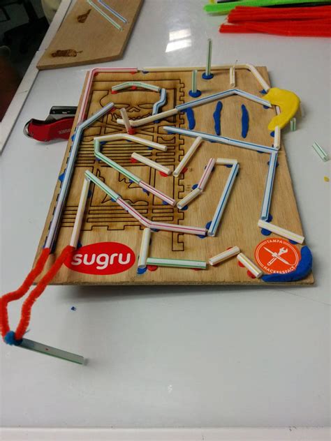 Sugru And Straws Marble Maze 5 Steps With Pictures Instructables