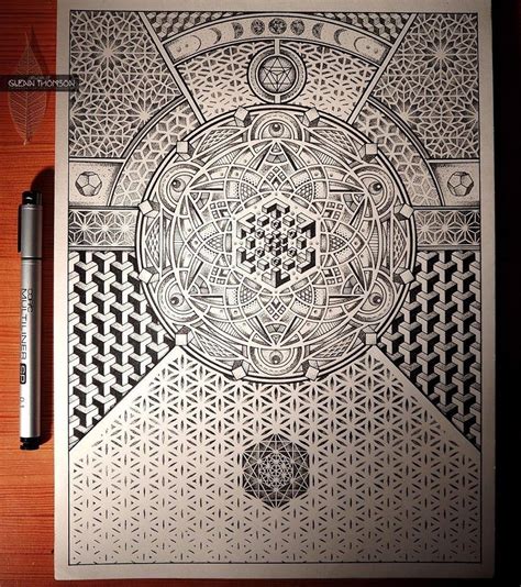Black And White Innovative Mandala Designs In 2023 Sacred Geometry