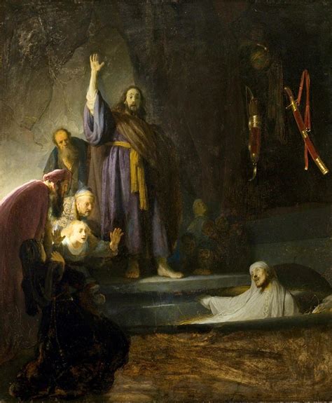 Imagem Da Ressurreição De Lázaro Pintura 1