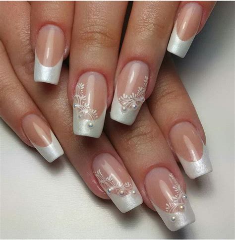 Pin By Nadia Schott On Ongles Or Et Argent Wedding Acrylic Nails