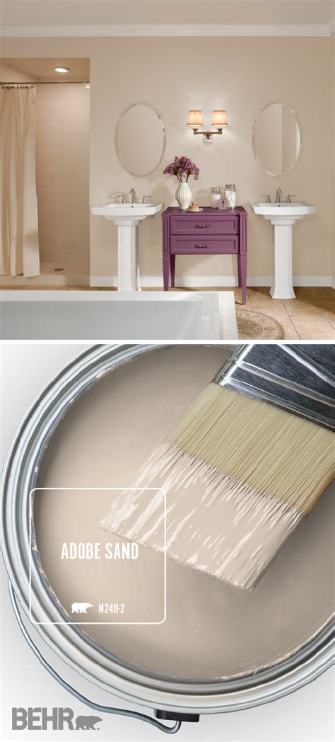 The Behr® Paint Color Of The Month Is Adobe Sand A Light Shade Of