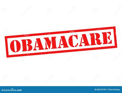 Obamacare Editorial Stock Image Illustration Of Label 86670159