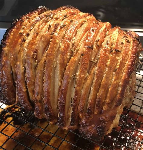Roast Pork With Crispy Crackling Mrsfoodiemumma