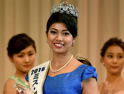 Half Indian Priyanka Yoshikawa Crowned Miss Japan