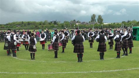 2017 British Pipe Band Championships North Lanarkshire Schools Youtube