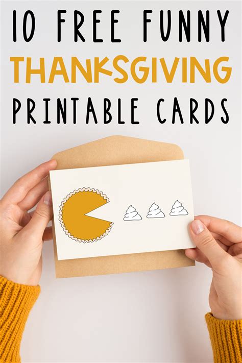 Printable Thanksgiving Cards Funny Pinterest 04 Mom Envy