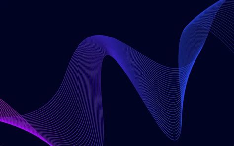 Free Vector Stylish Blue Wavy Lines Abstract Background Design