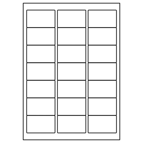 You're reviewing:21 labels per sheet 63.5 x 38.1mm. White A4 Address Labels with 21 (64mm x 38mm) labels per ...