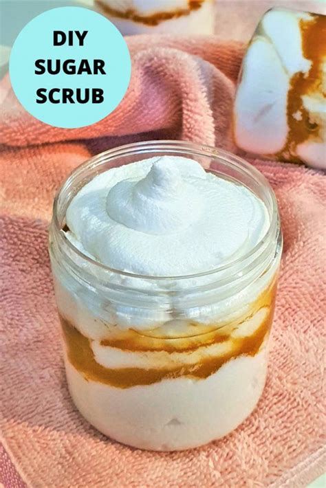 Creamy Whipped Soap Sugar Scrub Recipe Diy Beauty Base