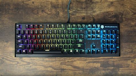 This mechanical keyboard has RGB lighting that can mirror your actions in any game | PCGamesN