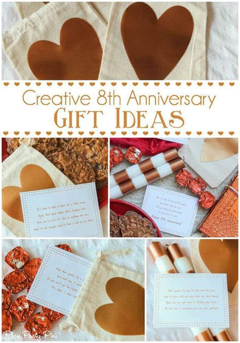 Choose the perfect gift for him from the list and make your man feel like a kid again. 8th Anniversary Gift Ideas and Scavenger Hunt
