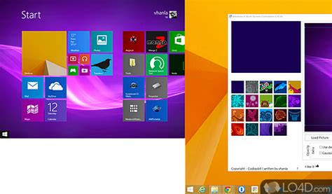 Windows 8 Start Screen Customizer Download