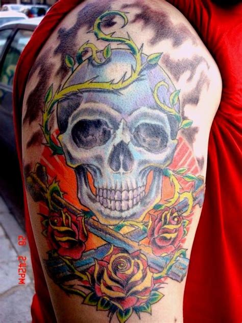 100 Skull Arm Tattoo Design Png  2023