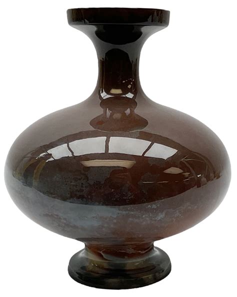 Royal Worcester ‘sabrina Ware Vase Of Globular Form Circa 1899