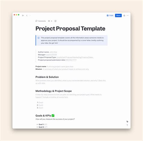 How To Write A Perfect Project Proposal In 2021