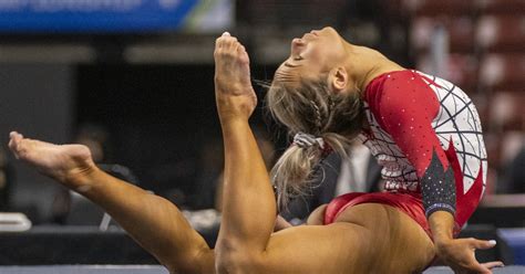 the utah gymnastics team is no longer satisfied just getting to the ncaa championships they re