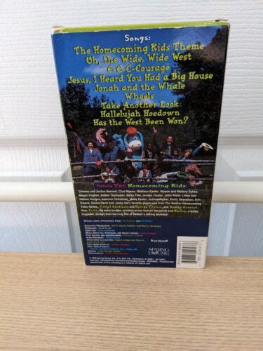 Used The Homecoming Kids Go West Gaither Kids Series Vhs Ebay