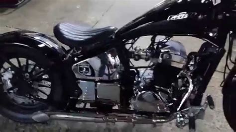 Custom Laro Prostreet 350 Bobber By Mayhem Motorcycles And Customs Youtube