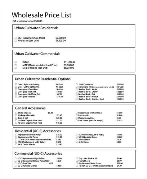 Auto Accessories Wholesale Price List Pdf Literacy Ontario Central South