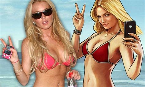 Lindsay Lohan Is Suing The Makers Of Grand Theft V For Using Her Likeness In The Game Without