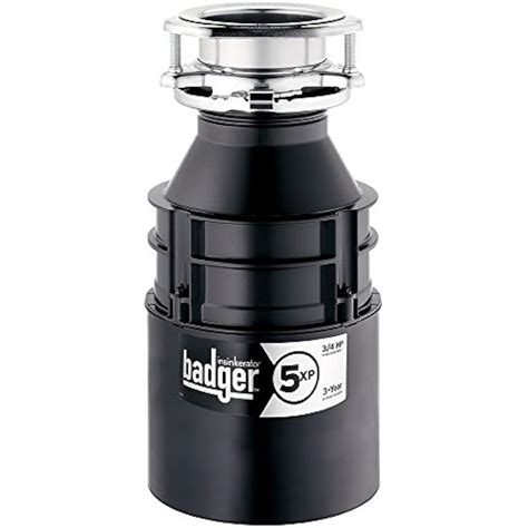 Garbage Disposal Badger 5xp 34 Continuous Feed Food Waste