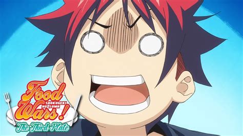 Souma yukihira began polishing his cooking skills by helping out at his family's diner, and is now enrolled at the elite cooking school, totsuki teahouse culinary academy. That Kind of Cooking | Food Wars! The Third Plate - YouTube