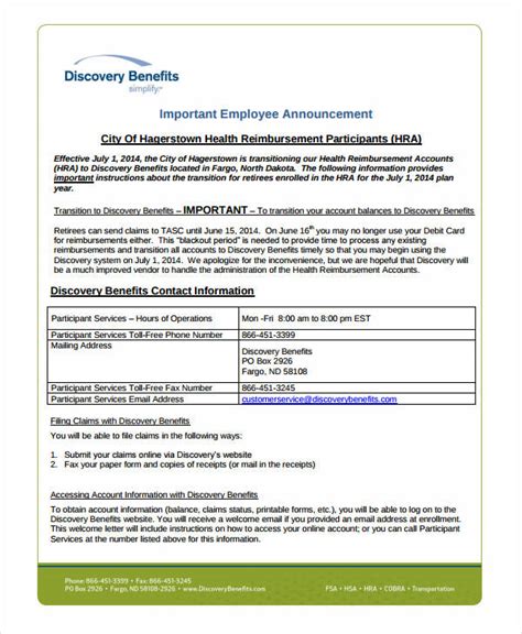 Employee Announcement 10 Examples Format Pdf