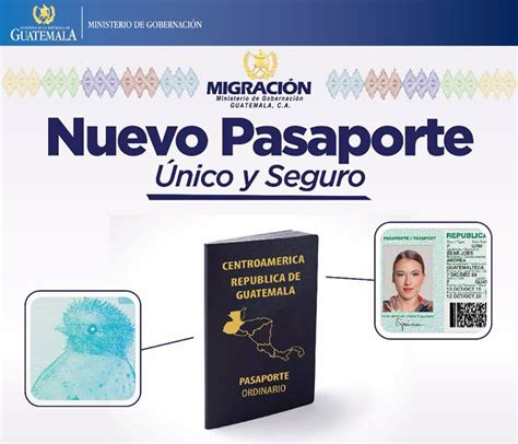 El Pasaporte Guatemalteco Tiene Un Nuevo Diseño En El 2018
