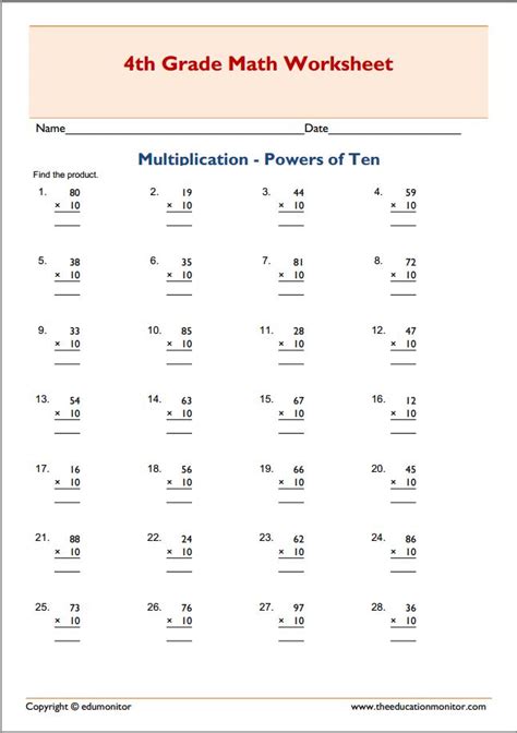 Multiples Of Worksheet Printable Printable Multiplication Sexiz Pix
