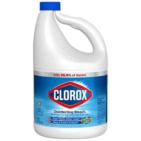 Clorox Disinfecting Bleach Regular 121 Ounce Bottle