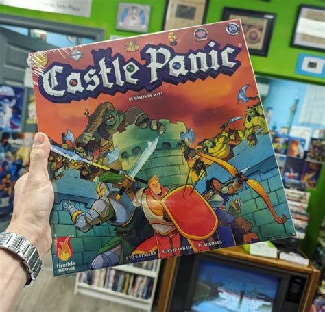 Castle Panic Board Game Cape And Cowl Comics And Collectibles Comics Toys Games And More