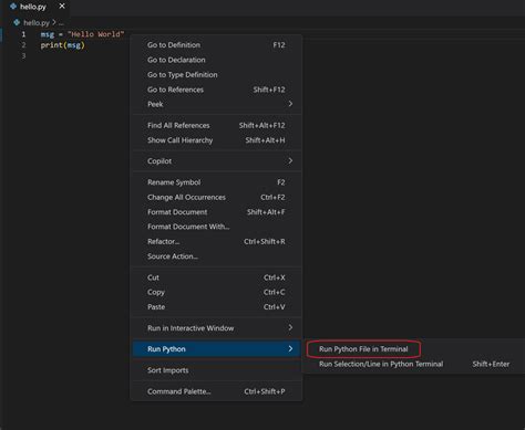 Get Started Tutorial For Python In Visual Studio Code