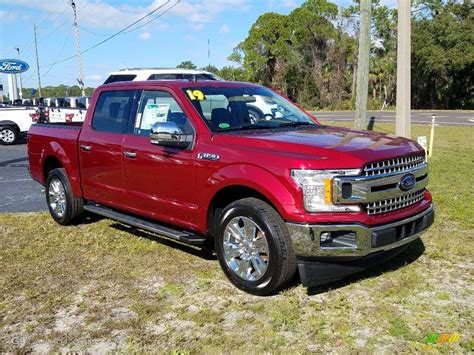 Ruby Red 2019 Ford F150 Xlt Supercrew Exterior Photo 131404344