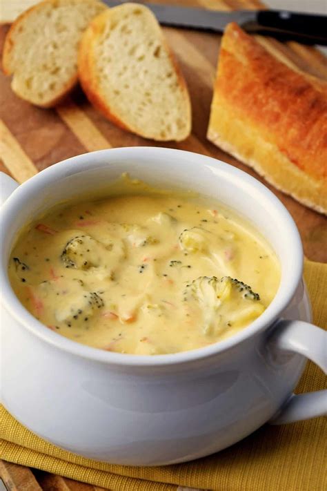 Vegetable Broccoli Cheese Soup Recipe