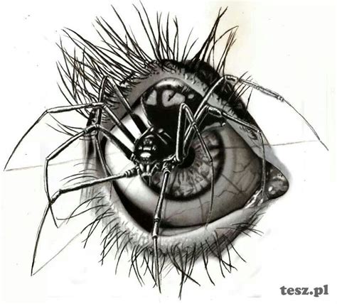 Under The Eyelid By Teszu On Deviantart Eyeball Art Creepy Eyes
