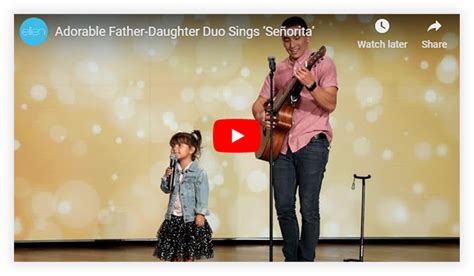 Scg Virals Adorable Father Daughter Duo Sings ‘señorita’