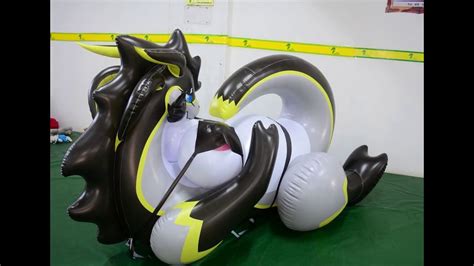 inflatable hot laying dragon youtube