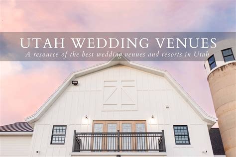 Utah Wedding Venues