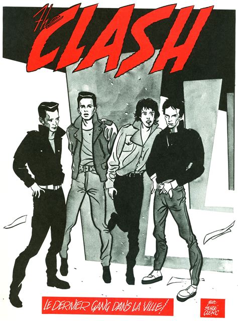Serge Clerc The Clash Illustration Pinterest The Clash Music