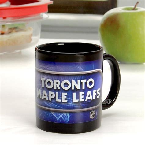 Toronto Maple Leafs Black 11oz Sublimated Coffee Mug