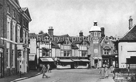 Street Scenes Great Britain England Essex Bocking Old And