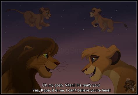 Lion King Vitani And Kopa