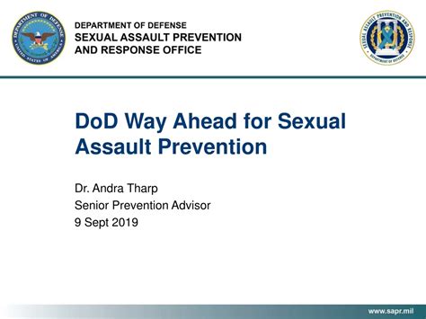 Ppt Dod Way Ahead For Sexual Assault Prevention Powerpoint