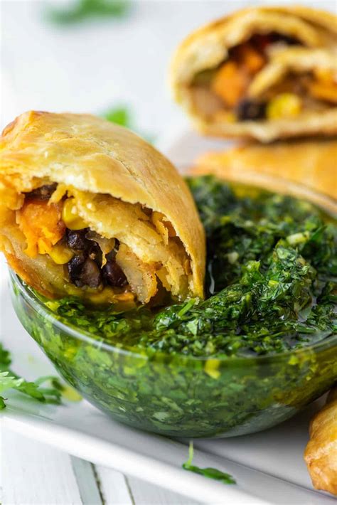 Vegetarian Empanadas Recipe Loaded With Vegetables Chisel And Fork