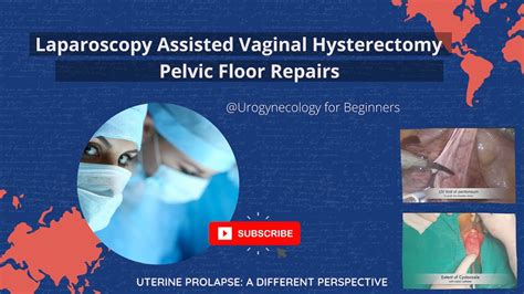 Laparoscopy Assisted Vaginal Hysterectomy With Pelvic Floor Repair