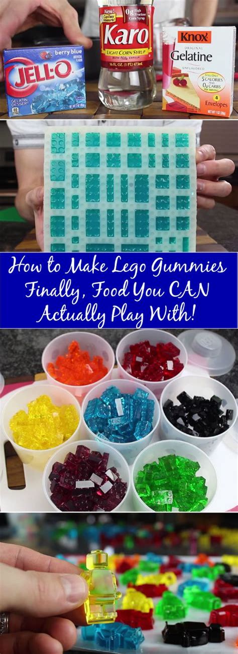 How To Make Lego Gummies Finally Food You Can Actually Play With