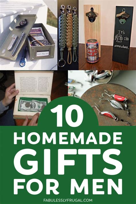 10 Easy DIY Gift Ideas For Men That They Ll Actually Use Fabulessly