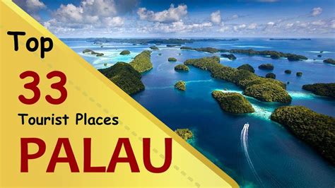 Palau Top 33 Tourist Places Palau Tourism Youtube