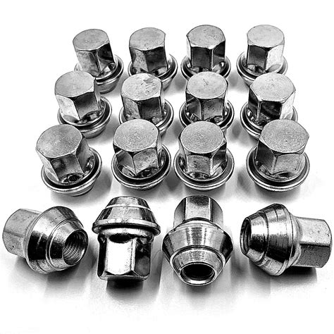 16 X Alloy Wheel Nuts Ford Fiesta M12 X 15 19mm Hex Oe Style Lugs